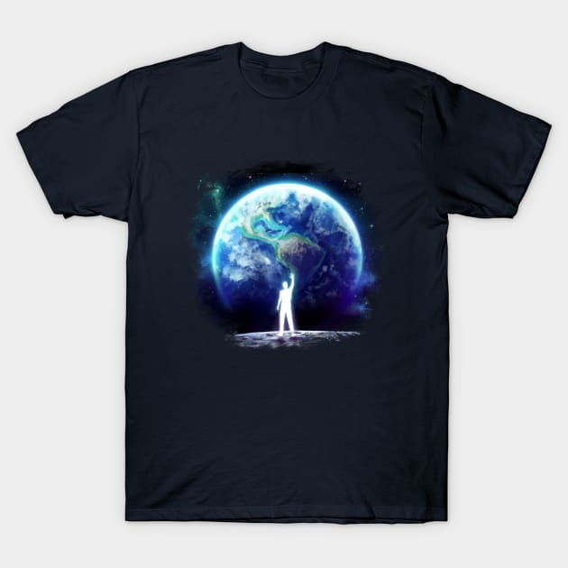 Missing home (earth) T-Shirt by KucingKecil